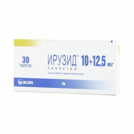 Buy Iruzid tablets 10 mg + 12.5 mg N30