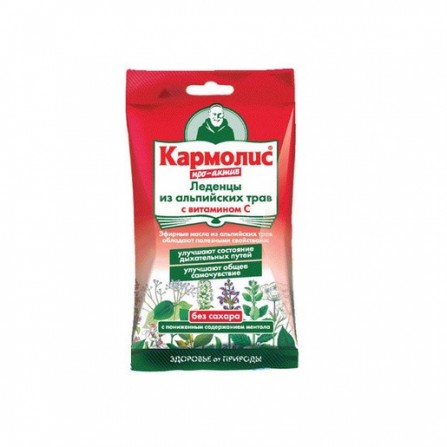 Buy Karmolis Pro-Active lozenges with vitamin C without sugar 75 g