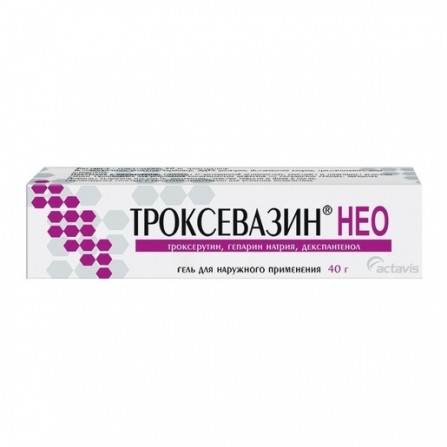 Buy Troxevasin Neo gel for external use 40 g