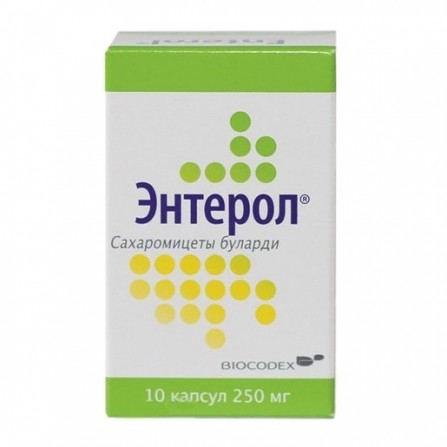 Buy Enterol capsules 250 mg (vial) 10 pcs