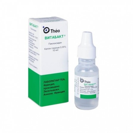 Buy Vitabak eye drops 10 ml