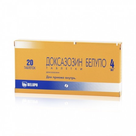 Buy Doxazosin tablets 4 mg 20 pcs