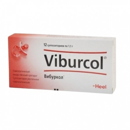 Buy Viburcol rectal suppositories for children N12
