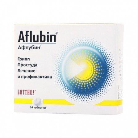 Buy Aflubin homeopathic tablets 24 pieces