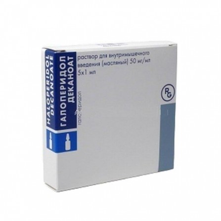 Buy Haloperidol decanoate solution intramuscularly 50mg 1ml N5