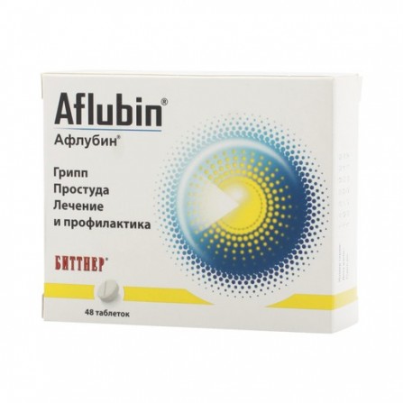Buy Aflubin homeopathic tablets 48 pieces