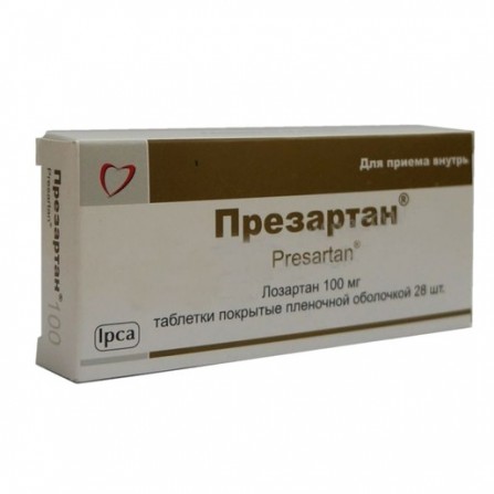 Buy Prezartan tablets 100 mg 28 pieces